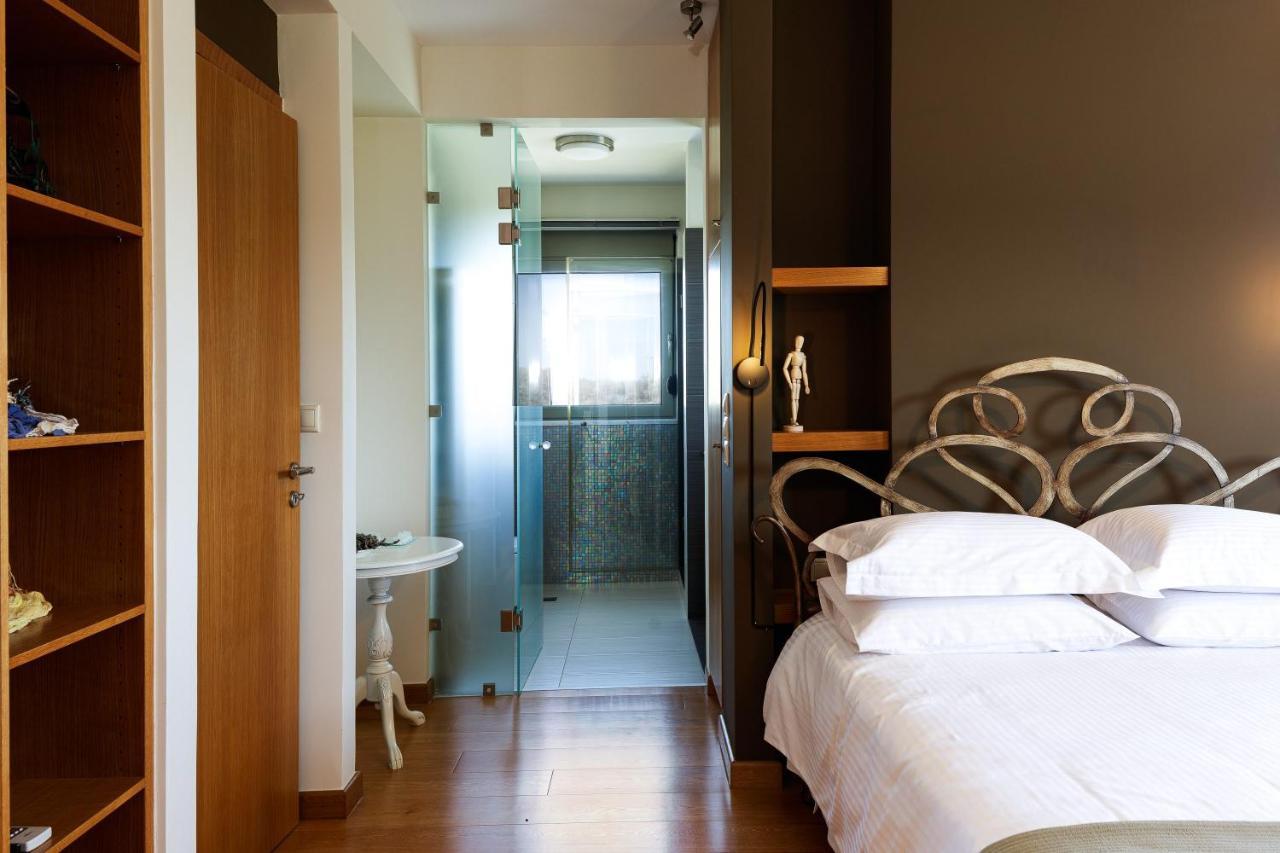 Rizes Villa With Jacuzzi & Heated Pool Agia Triada Экстерьер фото