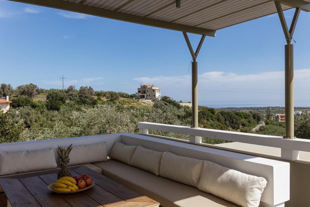 Rizes Villa With Jacuzzi & Heated Pool Agia Triada Экстерьер фото